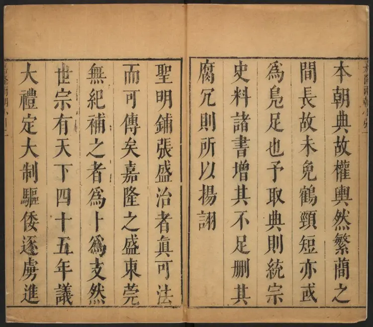 皇明通纪法传全录.明·高汝栻辑.明崇祯本