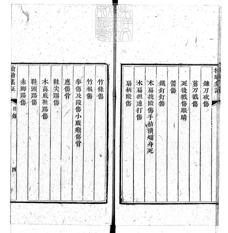 335 檢驗合參一卷]集證一卷　光緒九年刊本