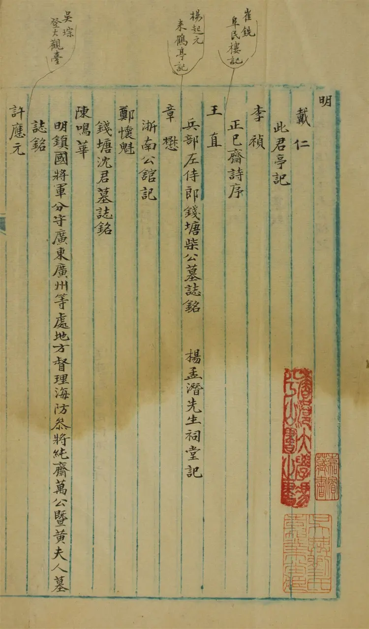 武林文獻內外編.三十三