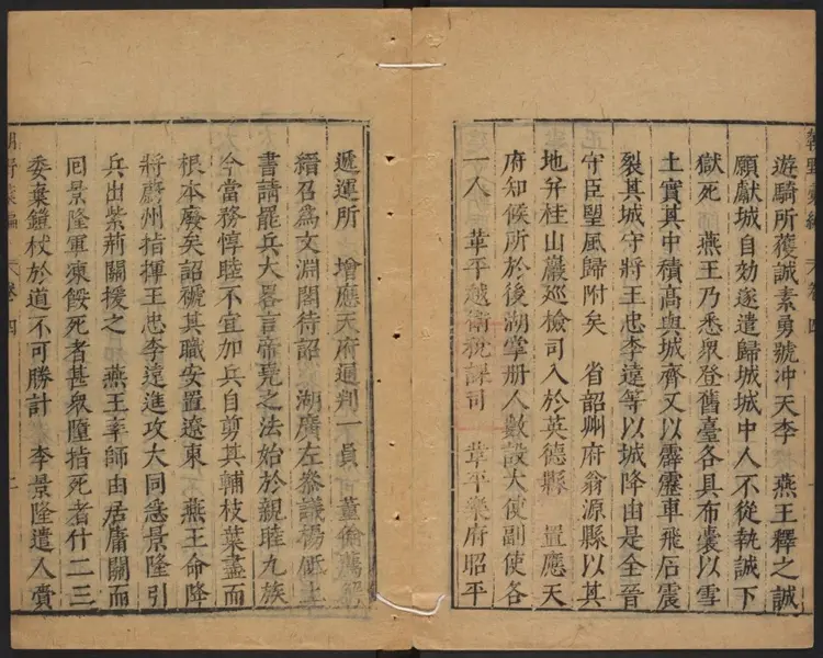 建文朝野汇编二十卷.明·屠叔方撰.万历刻本.02