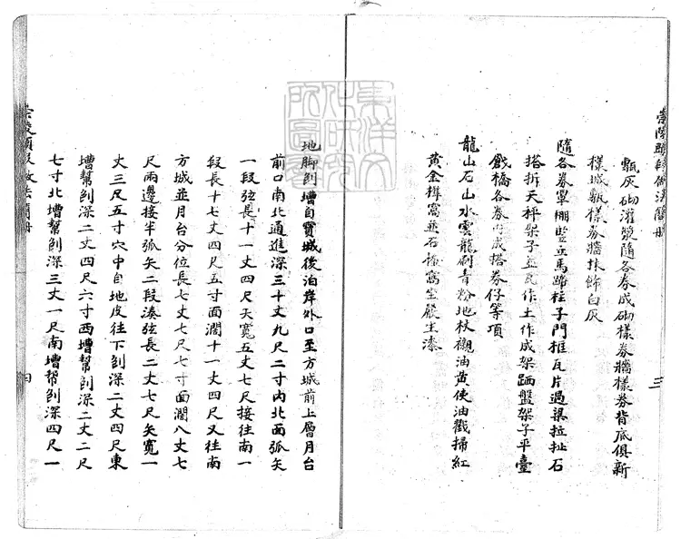 378 崇陵做法簡冊四卷 油印本 378 崇陵做法簡冊四卷 油印本