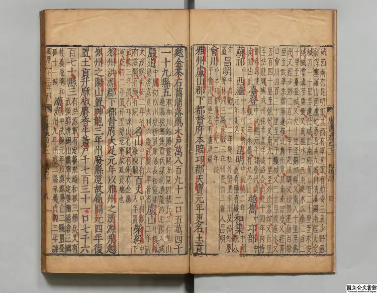 唐書  選者欧陽脩（宋）明万暦23年北監刊本