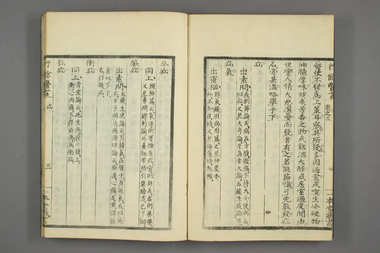 一本堂行余医言卷三