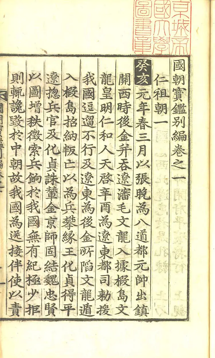 國朝寶鑑 別編 國朝寶鑑 別編