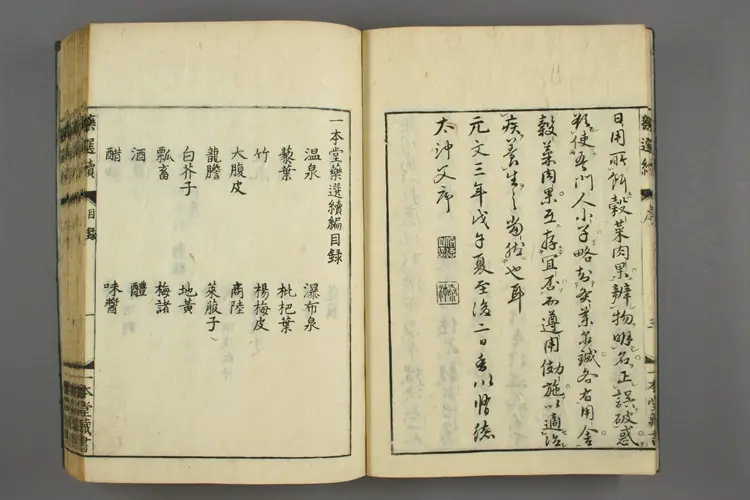 一本堂药选续卷