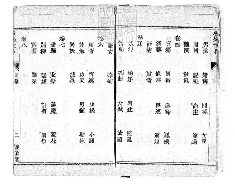 633 極樂世界傳奇八卷 光緒七年北京聚珍堂活字印本 633 極樂世界傳奇八卷 光緒七年北京聚珍堂活字印本