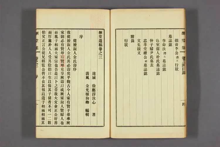 絅堂遺稿 卷之1-4,附录 徐応淳著 ; 金允植 編輯 絅堂遺稿 卷之1-4,附录 徐応淳著 ; 金允植 編輯