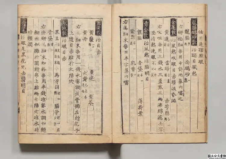 癸巳新刊御薬院方  編者許国禎（元）朝鮮刊本