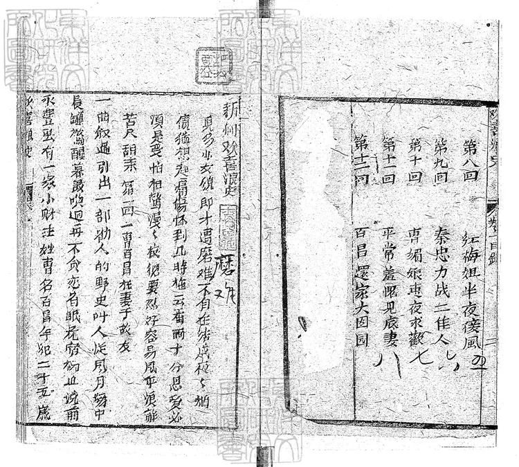 928 新刻歡喜浪史十二回　清刊本