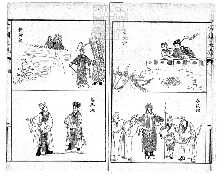 750 繪圖京調大觀初集一卷二集一卷 民國十五年上海世界書局石印本 750 繪圖京調大觀初集一卷二集一卷 民國十五年上海世界書局石印本