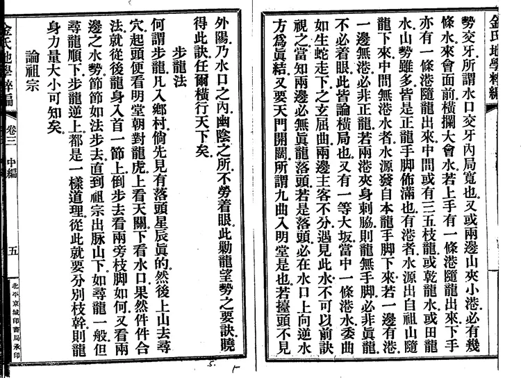 金志安-金氏地学粹编卷中