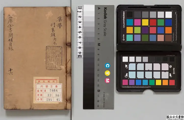 欽定四庫全書簡明目録 選者紀昀（清）清刊本