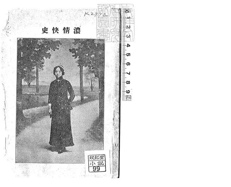 923 濃情快史十二回 民國十二年上海申聞報館排印本 923 濃情快史十二回 民國十二年上海申聞報館排印本