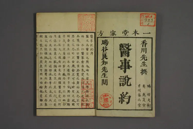 一本堂医事说约卷一