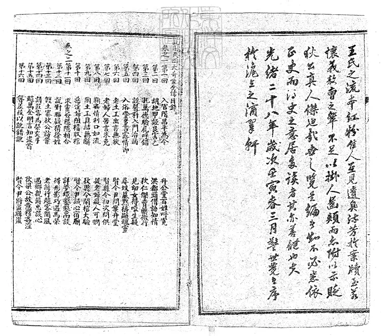 951 武則天四大奇案六十四回　光緒二十八年上海耕石書局石印本