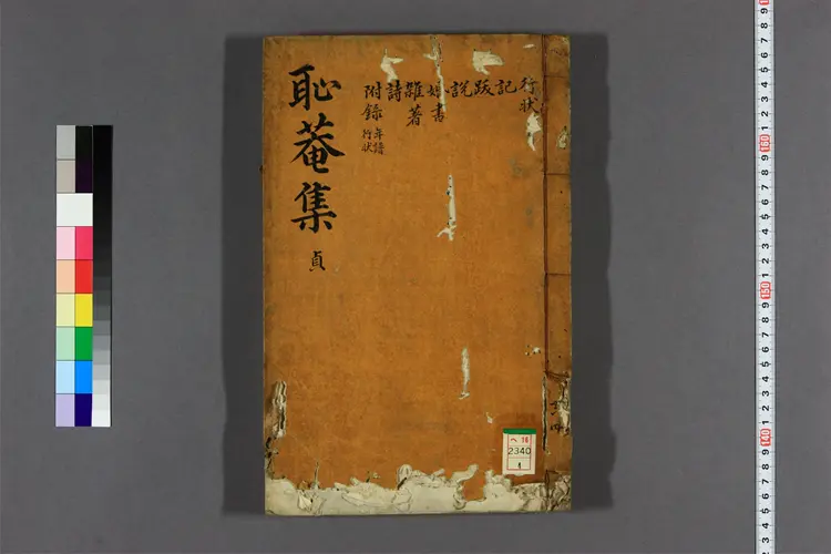 恥菴集 卷之1-8  李之濂撰