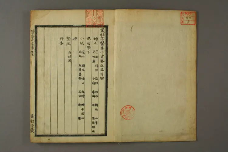 丛桂亭医事小言卷五