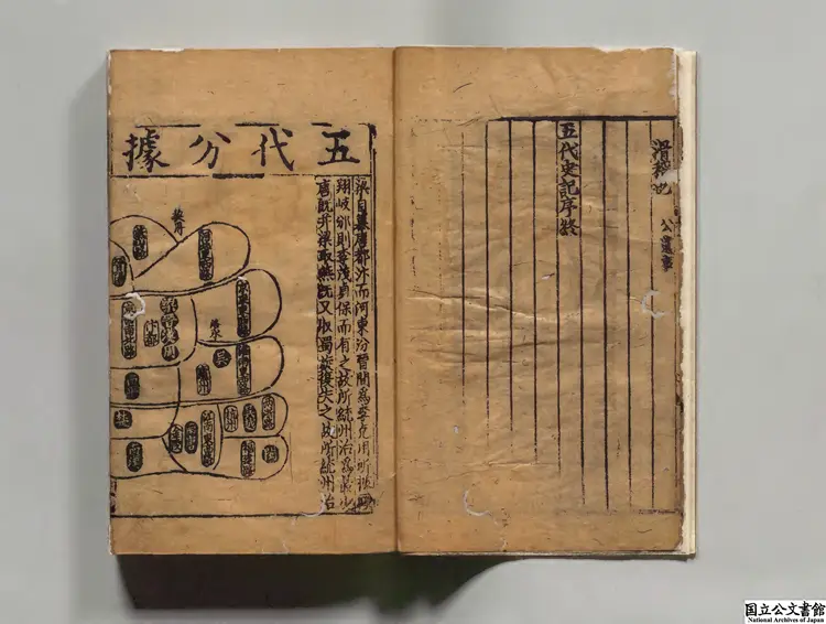 東莱校正五代史詳節  編者呂祖謙（宋）宋刊本