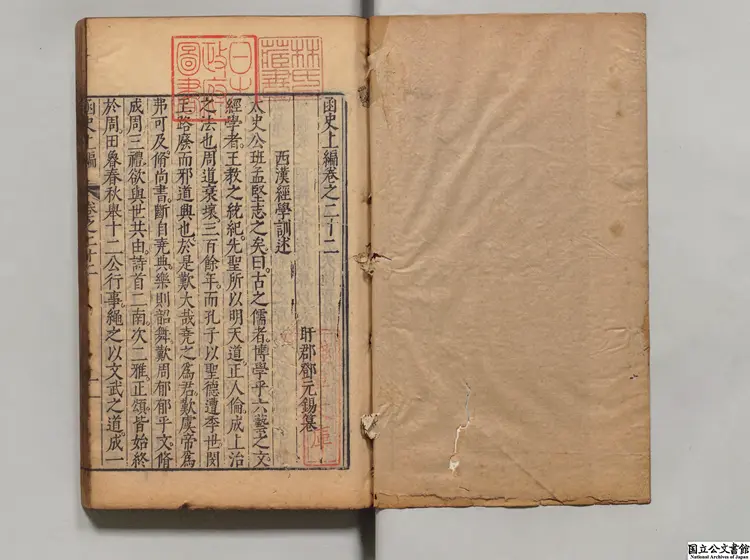 函史  著者鄭元錫（明）明刊本