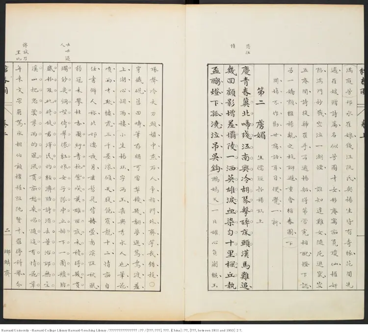 《譚友伯鐘伯敬先生批評綰春園傳奇》二卷 沈嵊 汪祺 出版商:立承 《譚友伯鐘伯敬先生批評綰春園傳奇》二卷 沈嵊 汪祺 出版商:立承