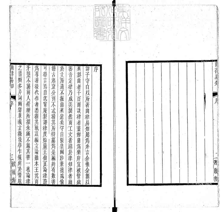 817 曲律易知二卷 飲流齋著叢書之一民國十一年刊本 817 曲律易知二卷 飲流齋著叢書之一民國十一年刊本