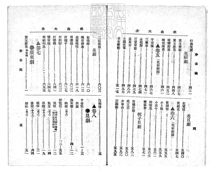749 戲曲大全十二卷　民國十二年上海文明書局排印本