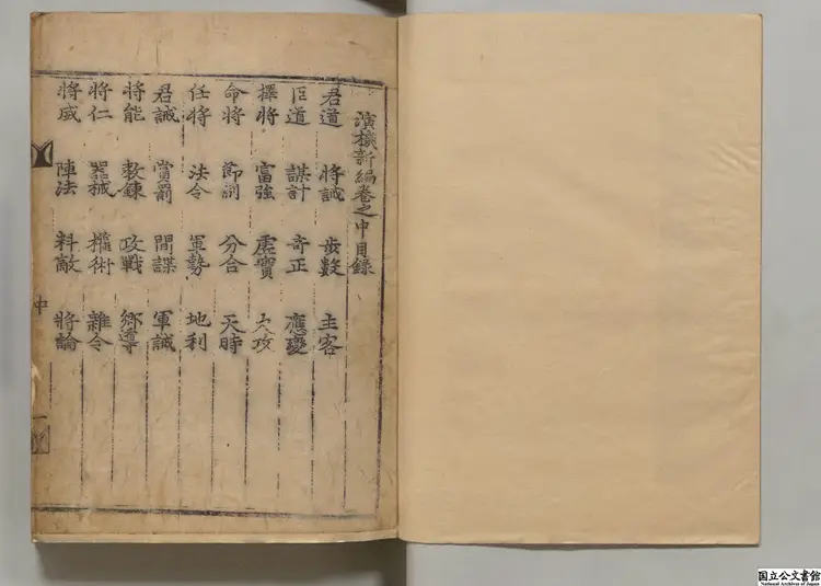 演機新編 著者安命老（朝鮮）朝鮮刊本