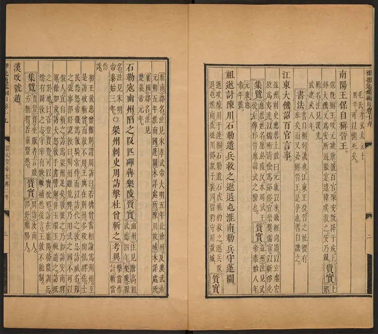 《御批资治通鉴纲目》卷19至39清宋荦等编康熙批清康熙47年武英殿刊本