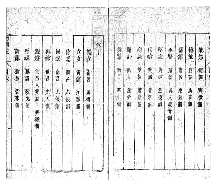 592 西園記二卷 清刊本 592 西園記二卷 清刊本