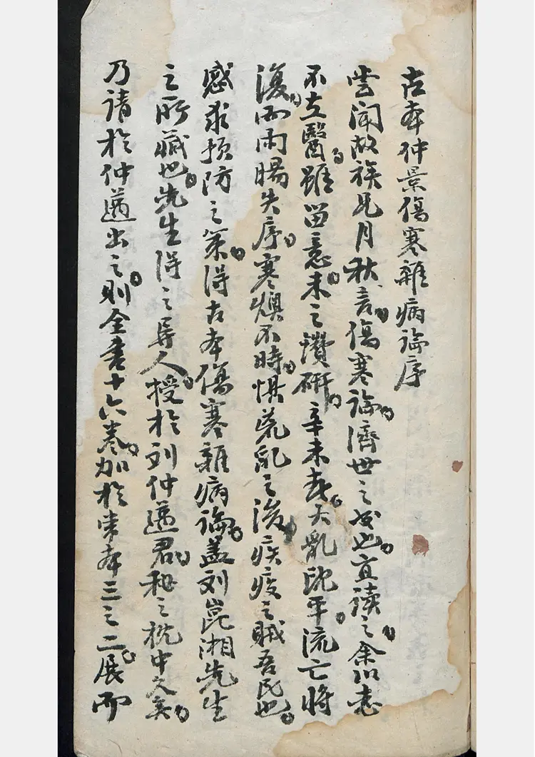 仲景伤寒湖南秘本 仲景伤寒湖南秘本