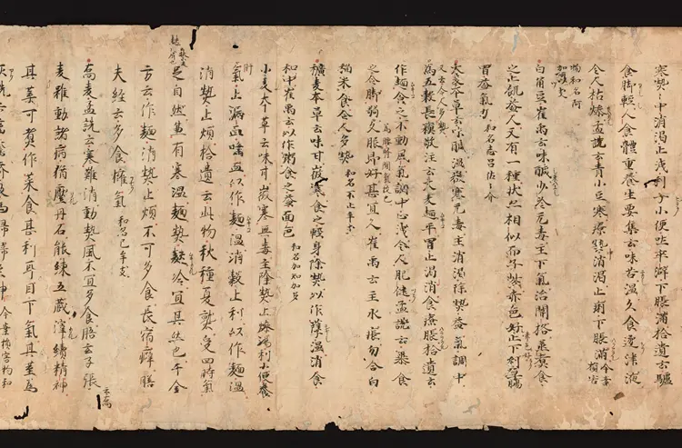 医心方.丹波康赖撰.30.卷三十.总三十卷.十二世纪抄本.东京国立博物馆藏