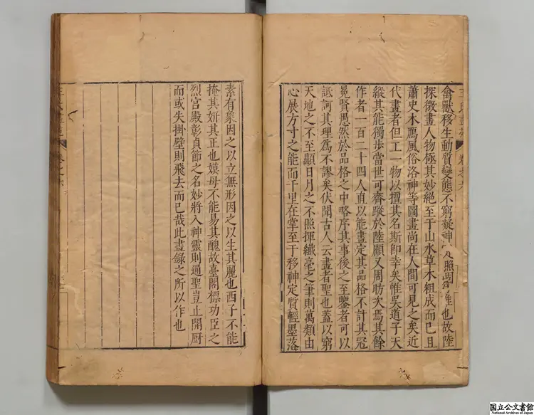 王氏画苑  編者王世貞（明）／編者詹景鳳（明）明刊本