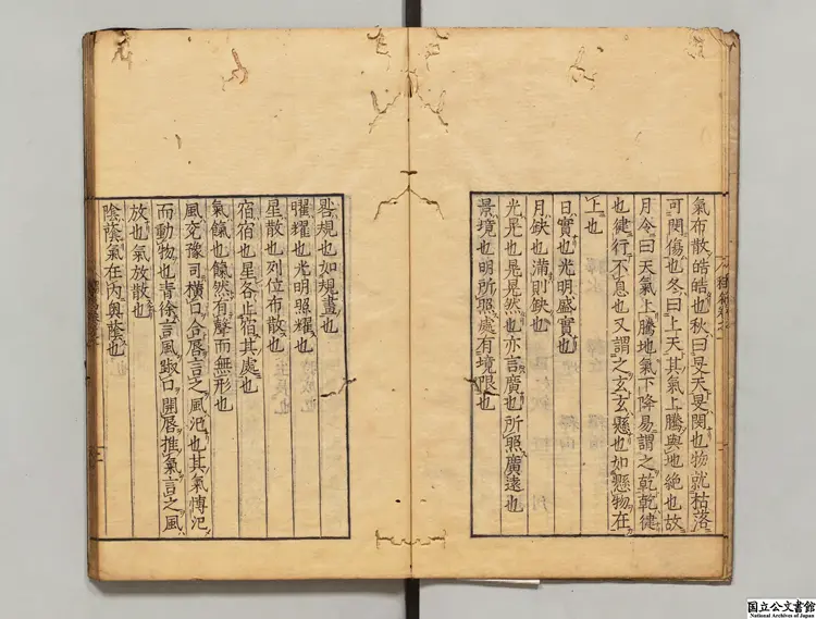 新刻釈名 選者劉熙（漢）／校訂者畢効欽（明）明暦02年刊本