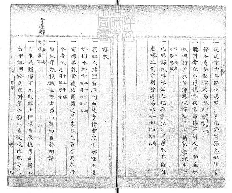 243 說帖不分卷　鈔本