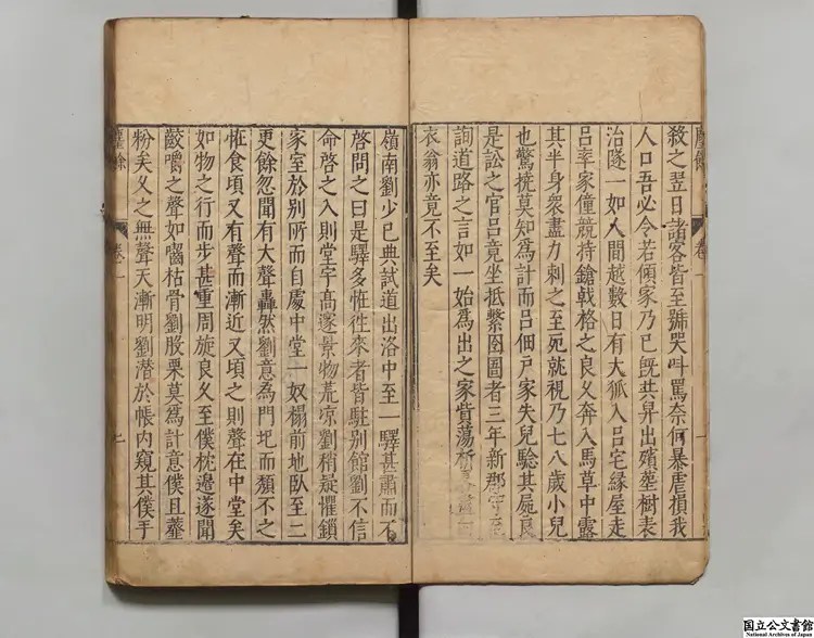 塵余  著者謝肇浙（明）明刊本