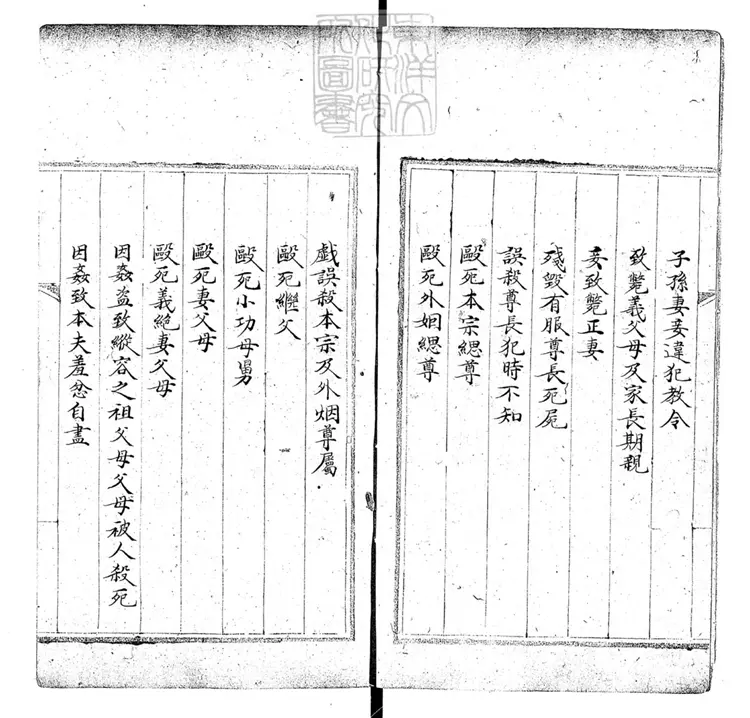 222 秋審實緩比較成案十六卷　鈔本