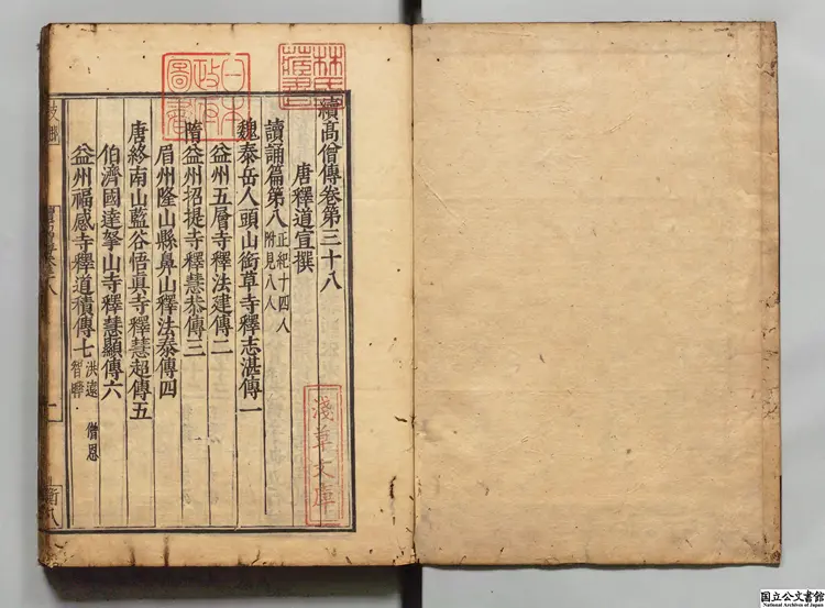 続高僧伝 著者釈道宣(唐)慶安04年刊本 続高僧伝 著者釈道宣(唐)慶安04年刊本