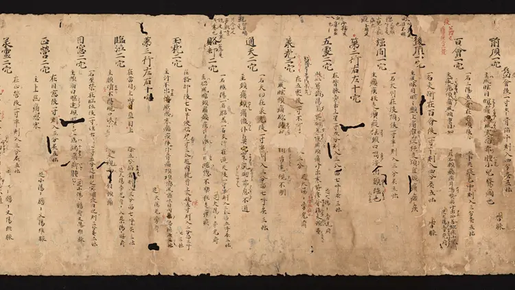 医心方.丹波康赖撰.02.卷二.总三十卷.十二世纪抄本.东京国立博物馆藏