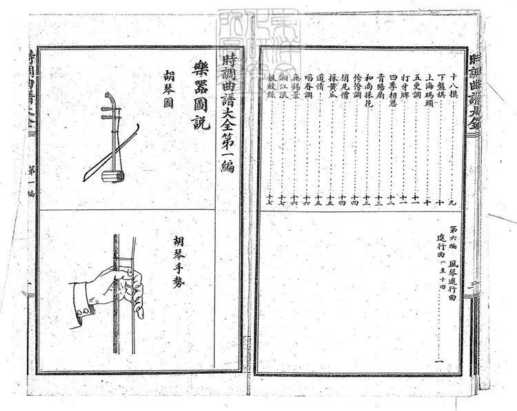 802 時調曲譜大全六編 民國十七年上海宏文圖書館石印本 802 時調曲譜大全六編 民國十七年上海宏文圖書館石印本