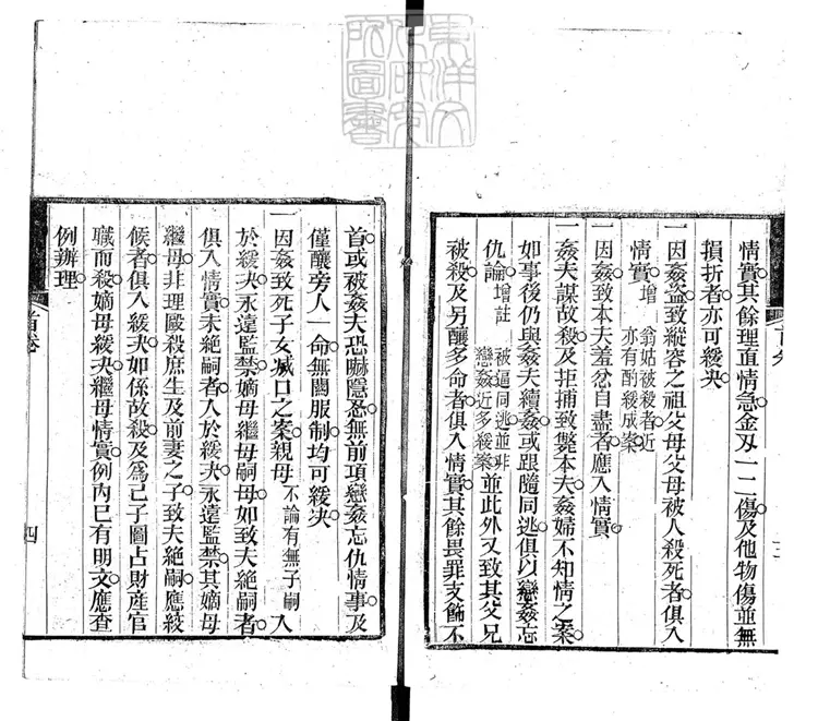 263 秋審比較條款一卷　光緒六年刊本