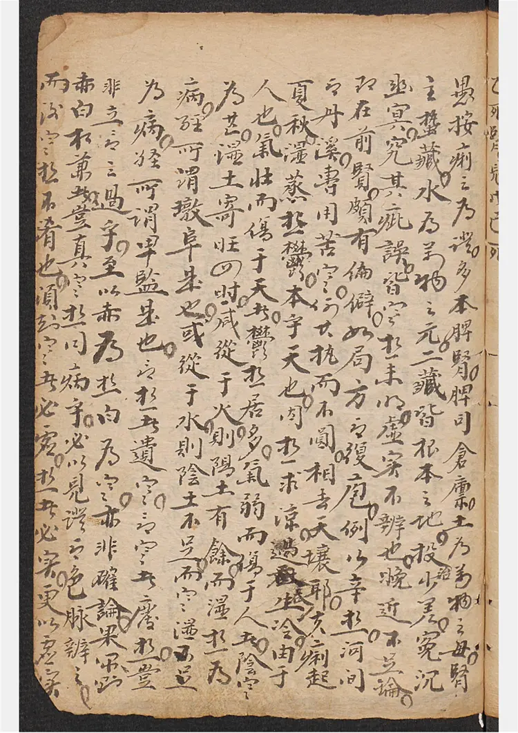 民间药方钞本 民间药方钞本