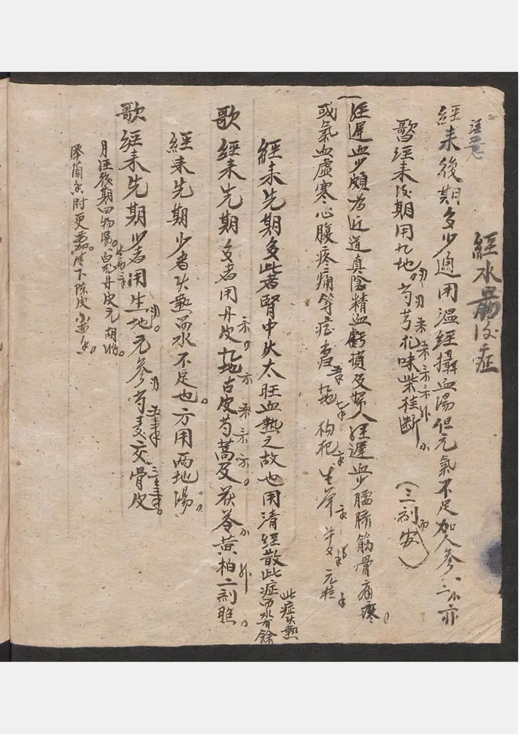 医方歌诀抄 医方歌诀抄