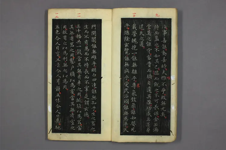 道德经.晋右軍王羲之.書.邨井漸.編 道德经.晋右軍王羲之.書.邨井漸.編