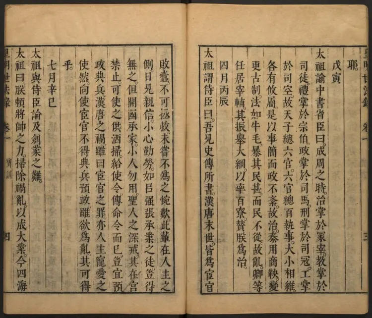 皇明世法录.明·陈仁锡撰.明崇祯刊本.02 皇明世法录.明·陈仁锡撰.明崇祯刊本.02