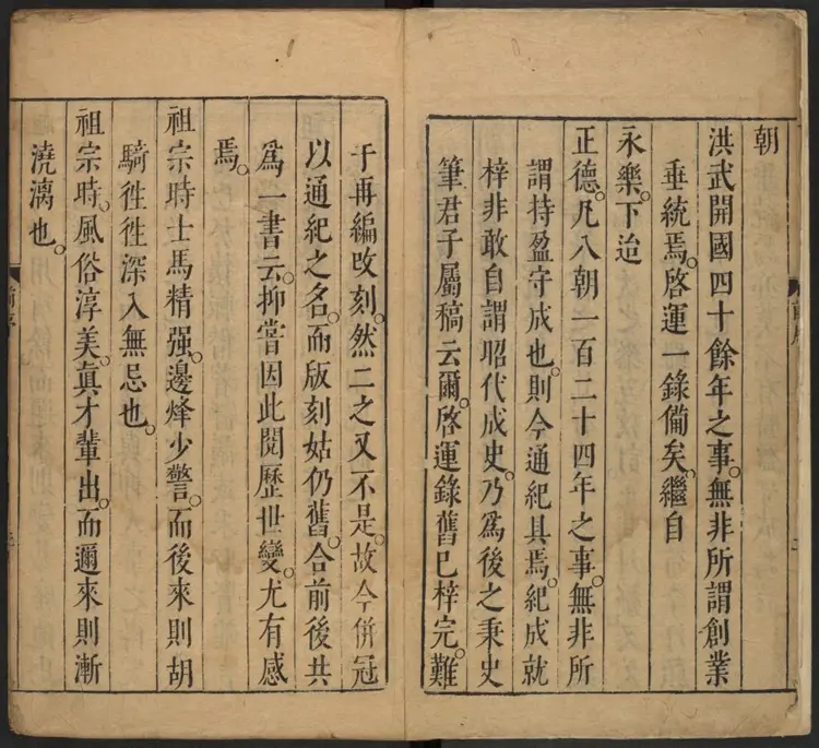 皇明从信录四十卷.明·陈建撰.明末刻本