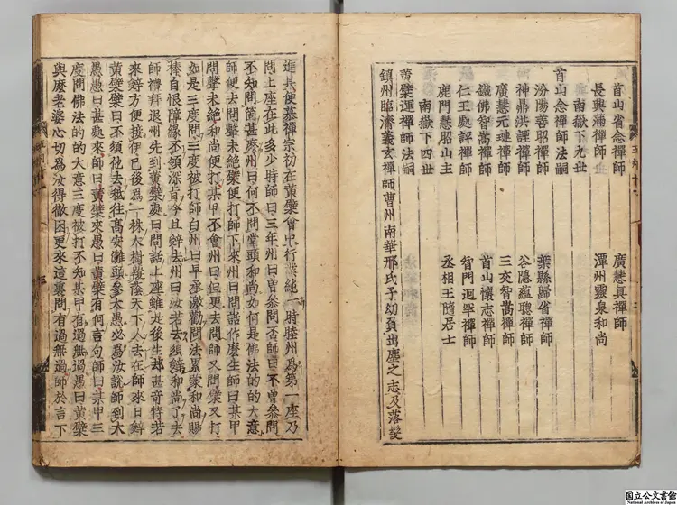 五灯会元 著者釈普済(宋)寛永12年中村宗遵刊本 五灯会元 著者釈普済(宋)寛永12年中村宗遵刊本