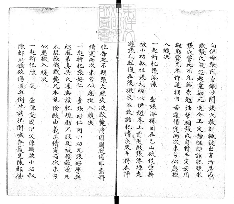 258 [秋審總例不分卷]服制不分卷　鈔本