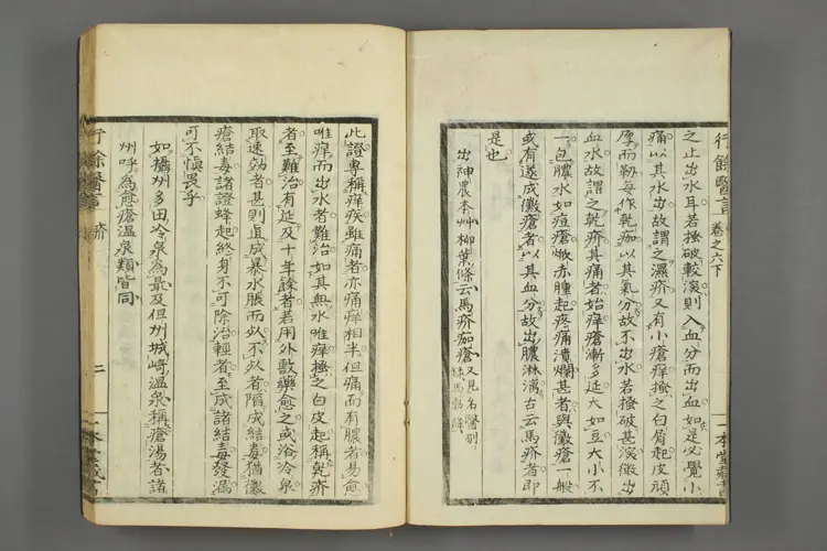 一本堂行余医言卷七