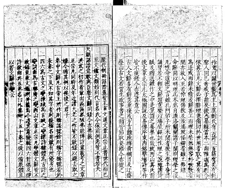 569 文章辨體五十卷　天順八年刊本