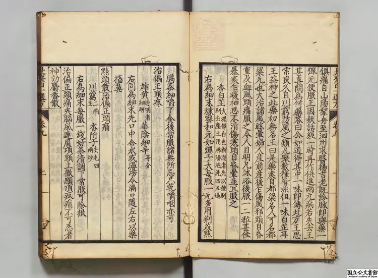 新刊続添是斎百一選方 選者王球（宋）／校訂者千田恭 寛政11年刊本